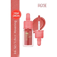 Peripera Uzun Süre Kalıcı Ve Hafif Formüllü, Kadife Bitişli Tint Ink Airy Velvet (32 REDDİSH ROSE)
