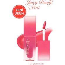 Dasique Yoğun Parlaklık ve Canlı Renkler Sunan Kalıcı Tint Juicy Dewy Tint (#07 Cherry Soda)