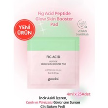 İncir Asidi İçeren Cilt Bakım Pedi (25 Adet) GOODAL Fig Acid Peptide Glow Skin Booster Pad