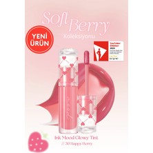 Peripera Kalıcı, Pigmentli, Parlak Bitişli Tint Ink Mood Glowy Tint (30 Happy Berry) (Soft Berry)