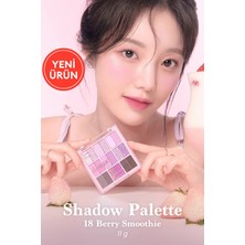Mat ve Işıltılı Renk Seçenekleri Sunan Far Paleti DASIQUE Shadow Palette (#18 Berry Smoothie)