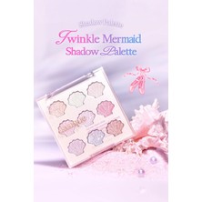Dasique Yoğun Işıltılı Renk Seçenekleri Sunan Far Paleti Shadow Palette (#34 Twinkle Mermaid)