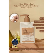 Milk Baobab Yoğun Nemlendirici & Besleyici Vücut Losyonu High Cera Body Lotion (Pear&Freesia)