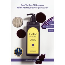 Milk Baobab Sarı Renkleri Nötrleyen, Renk Koruyucu Mor Şampuan Color Protect Shampoo