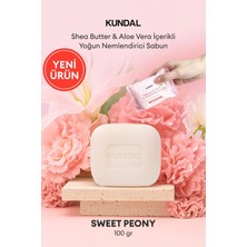 Yoğun Nemlendirici Sabun KUNDAL Signature Perfume & Moisturizing Soap (Sweet Peony) 100gr