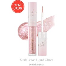 Dasique İnci Işıltılı Likit Glitter Starlit Jewel Liquid Glitter (#06 Pink Crystal)