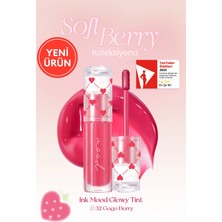 Peripera Kalıcı, Pigmentli, Parlak Bitişli Tint Ink Mood Glowy Tint (32 Gogo Berry)(Soft Berry)
