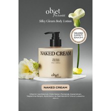 Kundal Yaşlanma Karşıtı Saten Bitişli Vücut Losyonu Silky Gleam Body Lotion (Naked Cream)