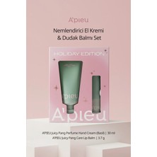 MISSHA Nemlendirici El Kremi & Dudak Balmı Set APIEU Juicy-Pang Perfume Hand Cream&Lip Balm Set