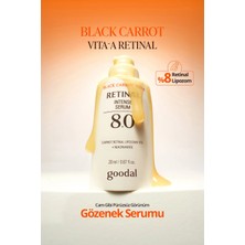 Goodal Yaşlanma Karşıtı Yoğun Gözenek Bakımı Sunan Black Carrot Vita-A Retinal Intense Serum 8,0