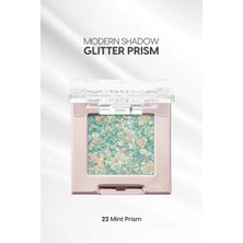 MISSHA Topaklanmayan, El Yapımı Glitter Far Modern Shadow Glitter Prism (No,22 Mint Prism)