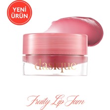 Dasique Yoğun Parlaklık Sunan, Meyve Renklerinde Kavanozda Dudak Balmı Fruity Lip Jam 09 Lychee Jam