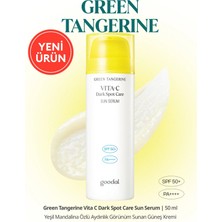 Goodal Leke Karşıtı Serum Güneş Kremi Green Tangerine Vita C Dark Spot Care Sun Serum SPF50+ PA++++