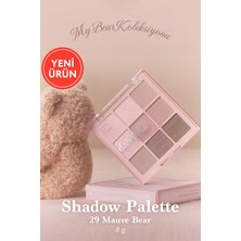 Dasique Mat ve Işıltılı Renk Seçenekleri Sunan Far Paleti Shadow Palette (#29 Mauve Bear)