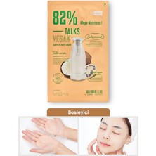 MISSHA Yoğun Besleyici Vegan Yaprak Maske Talks Vegan Squeeze Sheet Mask (Mega Nutritious)