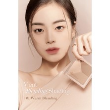 Dasique Doğal Gölgelendirme Sunan 3'lü Kontür Paleti V Cut Blending Shading (#01 Warm Blending)