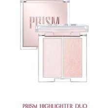 İnci Tanecikli Yoğun Işıltı Sağlayan 2’li Highlighter CLIO Prism Highlighter Duo (02Lavender Voyage)
