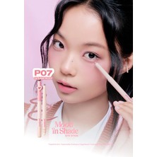 Topaklanmayan Kolay Uygulanan Yumuşak Kalem Far PERIPERA Mood In Shade Eye Stick (P07 Gleam Rosy)
