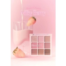 Dasique Mat Renk Seçenekleri Sunan Far Paleti Shadow Palette (33 Milky Berry)