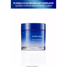 MISSHA 10 Farklı Hyalüronik Asit İçeren Yoğun Nemlendirici Hafif Yapılı Krem Super Aqua Ultra Hyalron Cream