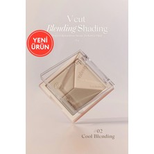 Dasique Doğal Gölgelendirme Sunan 3'lü Kontür Paleti V Cut Blending Shading (#02 Cool Blending)