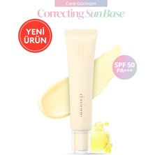Dasique Güneş Koruyucu,Ton Eşitleyici ve Pürüzsüzleştirici Baz Correcting Sun Base (#03 Lemon Cream)