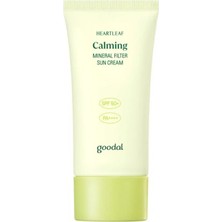 Goodal Heartleaf Mineral Filter Sun Cream - Houttuynia Cordata Özlü Mineral Filtreli Güneş Kremi