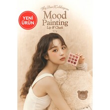 Dasique 9 Renkli Ruj & Allık Paleti Mood Painting Lip & Cheek Palette (#05 Cozy Bear)
