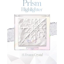 Clio Mikro İnci Tanecikleriyle Yoğun Işıltı Sağlayan Highlighter Prism Highlighter 03 Frozen Crystal