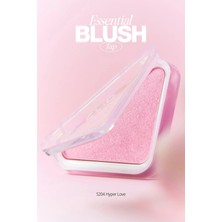Clio Katmanlanabilir Yumuşak Dokulu Işıltılı Bitiş Sunan Allık Essential Blush Tap (S204 Hyper Love)