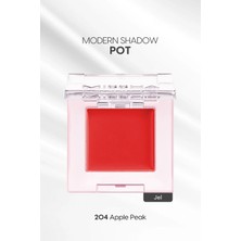 MISSHA Parlak Jel Dokulu Tekli Göz Farı Modern Shadow Pot (204 Apple Peak)