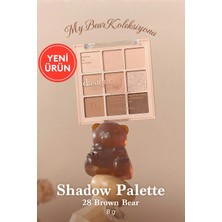 Dasique Mat ve Işıltılı Renk Seçenekleri Sunan Far Paleti Shadow Palette (#28 Brown Bear)
