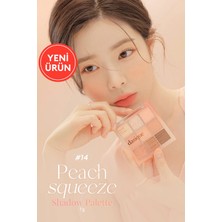 Dasique Mat ve Işıltılı Renk Seçenekleri Sunan Far Paleti Shadow Palette (#14 Peach Squeeze)