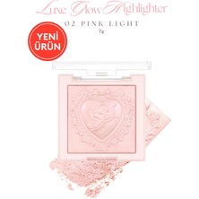 Dasique Yoğun Işıltı Sunan Özel Tasarımlı Aydınlatıcı Luxe Glow Highlighter (#02 Pink Light)