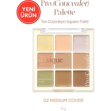 Dasique Çok Amaçlı Kullanıma Uygun Kremsi Kapatıcı Paleti Pro Concealer Palette (#02 Medium Cover)