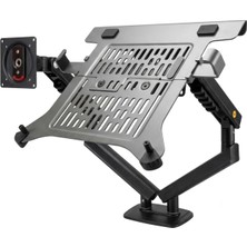 Daytona North Bayou NB Amortisörlü 17"-27" Monitör Tutucu ve 10"-17" Laptop Standı A5C-L
