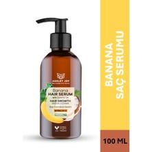 Ashley Joy Yavaş Uzayan Saçlara Özel Niacinamide Ve Vegan Keratin Içeren Banana Saç Serumu 100 ml