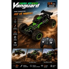 Toyaş 2.4 Ghz Uzaktan Kumandalı Off-Road Rc Araba 7.4V Şarjlı Yüksek Performanslı Arazi Aracı 1:12