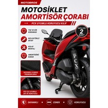 Motobros Honda Pcx Amortisör Çorabı Su ve Çamur Geçirmez Reflektörlü