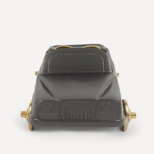 Onemay Gri & Gold Araba Dekoratif Obje
