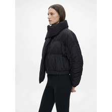 Patrizia Pepe Siyah Kadın Standart Fit Mont 8O0180