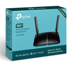 TP-Link Tp-Lınk Archer MR600 AC1200 Dual Band 3g/4g Cat6 Lte Router