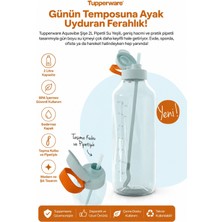 Tupperware Aquavibe Şişe 2l Pipetli Su Yeşili Mutfak Kamp Öteberi Mağazası