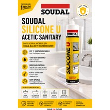 Soudal Şefaf Slikon