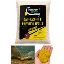 Sr Sazanrig Sarı Renkli Renat Carp Sazan Hamur Unu 1000 gr Özel Kokulu Suni Yem Tipi