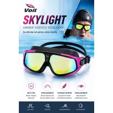 Voit Skylight Aynalı Yüzücü Gözlüğü Siyah-Pembe