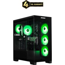 Monster Tulpar TD3 V3.4.1 Intel Core Ultra 5 225F H810 Anakart 16 GB RAM 1 TB SSD RTX 5050 Windows 11 Masaüstü Oyun Bilgisayarı - Siyah