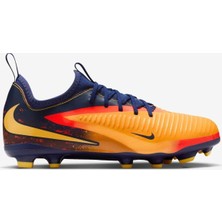 Nike Phantom 6 Low Academy Erling Haaland Kids Football Shoes Çocuk Çoklu Zemin Kramponu Turuncu
