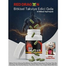 Red Dragon 15’li Bitkisel Takviye Edici Gıda Kapsülü / 240 gr Mesir Macunu Hediyesiyle