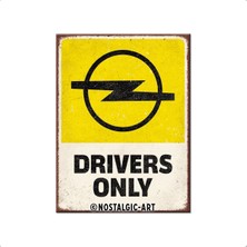 Nostalgic-Art Opel - Drivers Only Buzdolabı Magneti 6 x 8 cm